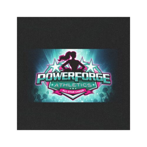 PowerForge Athletics Car Magnet — All-Star Cheer Team Logo