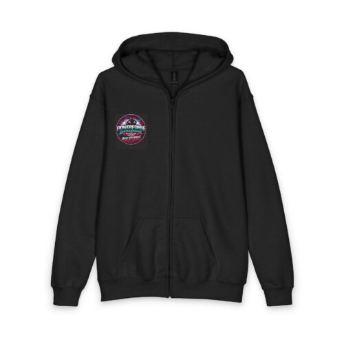 PowerForge Athletics Youth Zipped Hoodie — 'Future Pro Athlete' Retro Logo