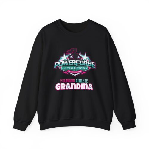 PowerForce Athletics 'Founding Athlete Grandma' Crewneck Sweatshirt